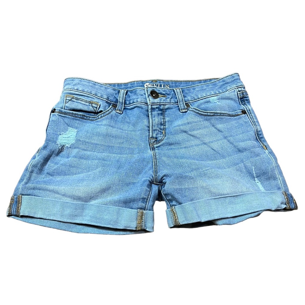 Stylus Light Wash Denim Shorts Size 2/26 Women